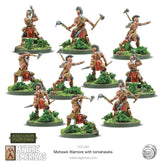 Nations: Mohawk Warriors with Tomahawks